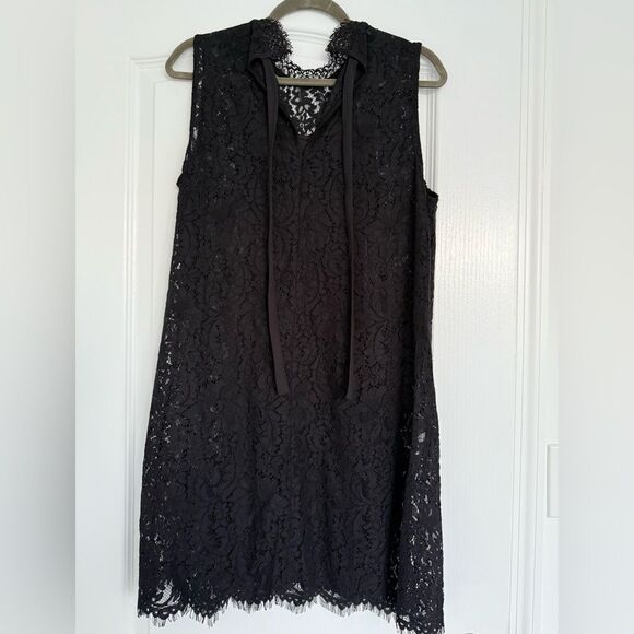 MNG CHIC Black Lace Dress - Picture 2 of 5